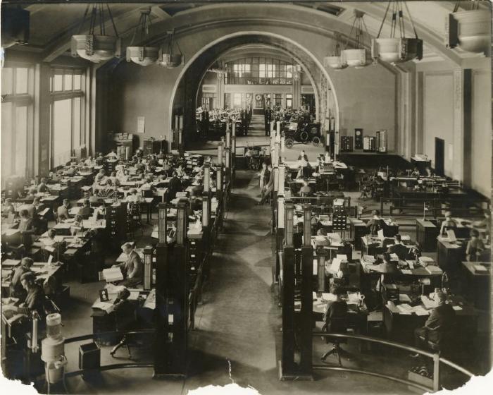 Interior View of Watkins Administrative Building, Winona, Minnesota