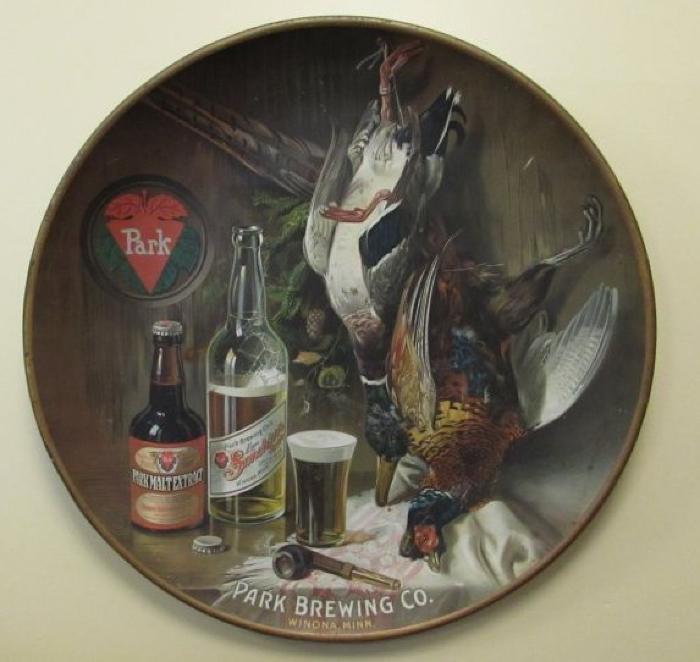 Park Brewery Decorative Charger Plate