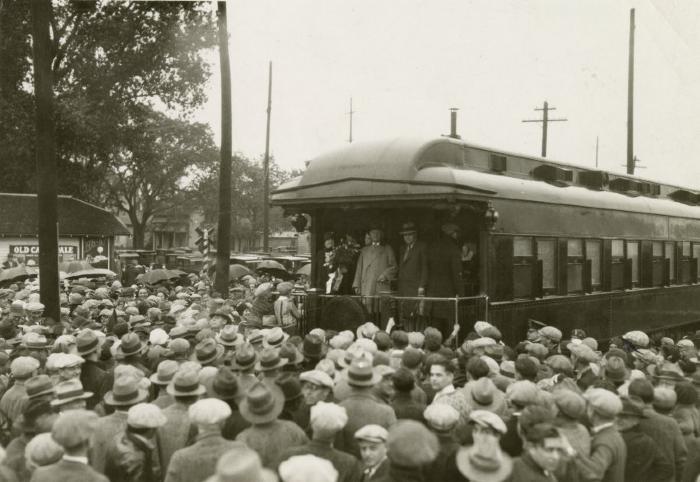 Al Smith on the Milwaukee Railroad, Winona, Minnesota