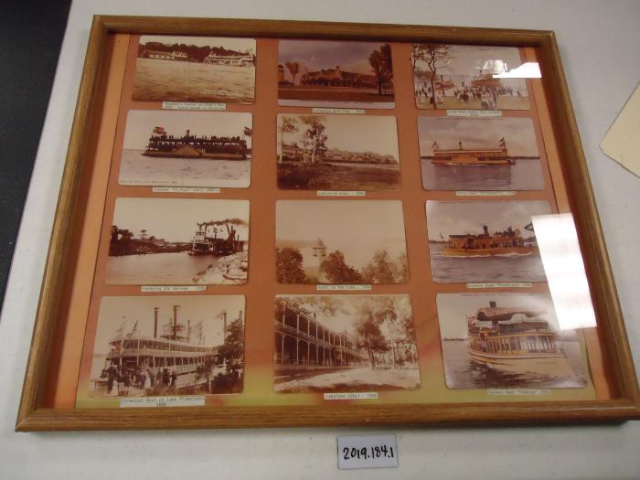 Framed Collection of Lake Minnetonka Picture Postcards