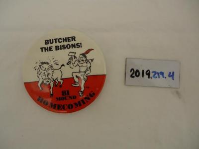Mound Homecoming Pinback Button
