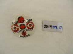Pinback Button, Hilltop Elementary, Mound