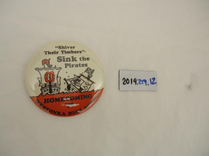 Pinback Button, Westonka Homecoming, 1978