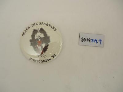 Pinback Button, Mound Westonka Homecoming, 1985