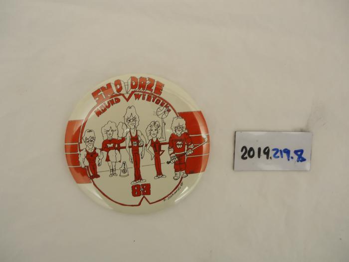 Pinback Button, Mound Westonka "Sno Daze"