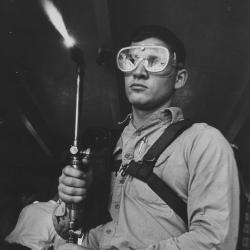 Minneapolis Fire Training Use of Torch 1966