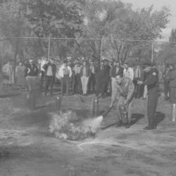 Minneapolis Fire Training Fire Extinguisher Demonstration