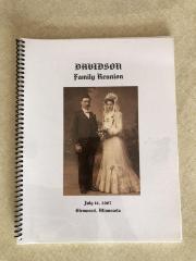 Davidson Family Reunion Book
