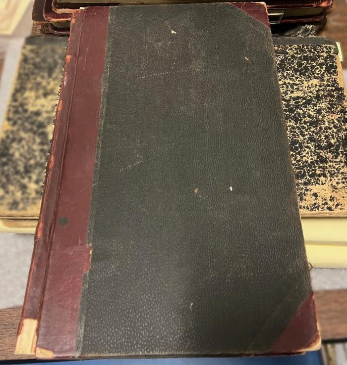 "Booth's Town Record Book", Jackson Township, 1890s