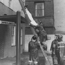 Minneapolis Fire Training Ladder Rescue