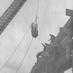 Minneapolis Fire Training Stokes Basket Circa 1960