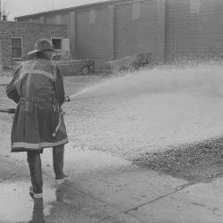 Minneapolis Fire Training Foam Application