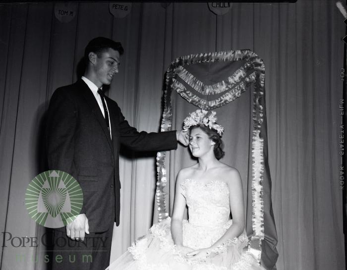 Glenwood High School Homecoming, Ben Motis, Lois Kettells. Glenwood, Minnesota