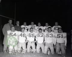 1956 Glenwood Lakers Football Team last game. Glenwood, Minnesota