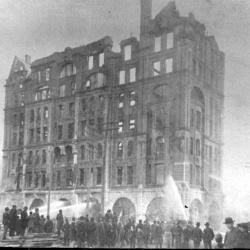 Minneapolis Fire Tribune Building 1889