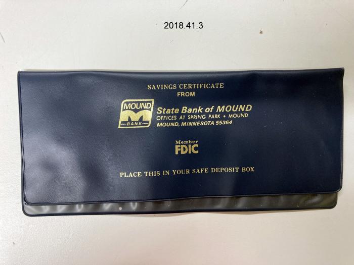 Certificate Holder