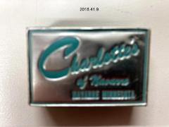 Charlotte's of Navarre Advertising Matchbook