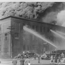 Minneapolis Fire Schaeffer Manufacturing Company 1947