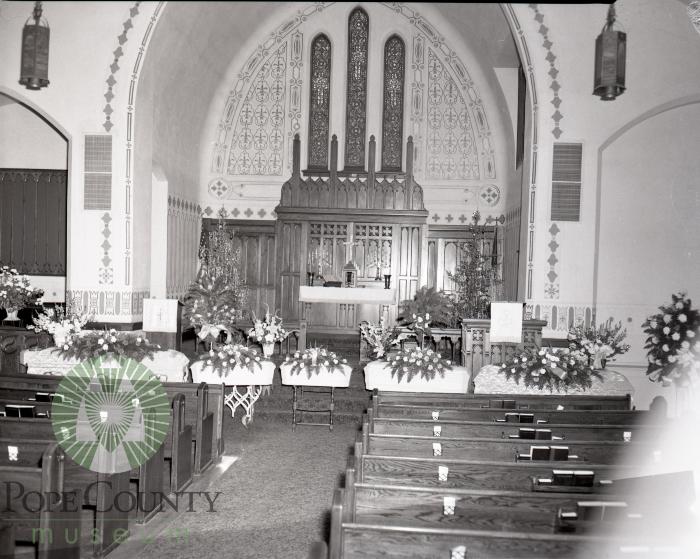 Glenwood Minnesota Lutheran Church funeral. Glenwood, Minnesota