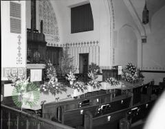 Glenwood Minnesota Lutheran Church funeral. Glenwood, Minnesota