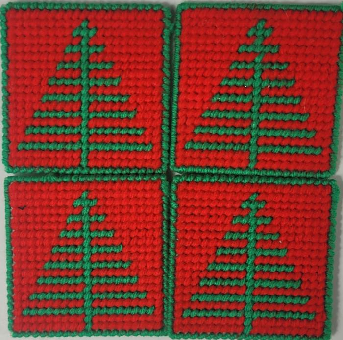 Christmas Coasters (Set of 4)