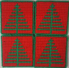 Christmas Coasters (Set of 4)