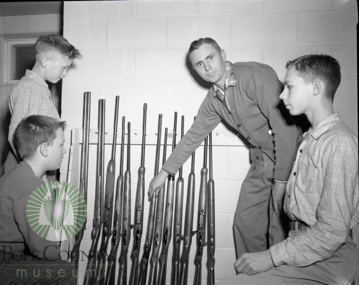 Gun safety training in Glenwood, Minnesota