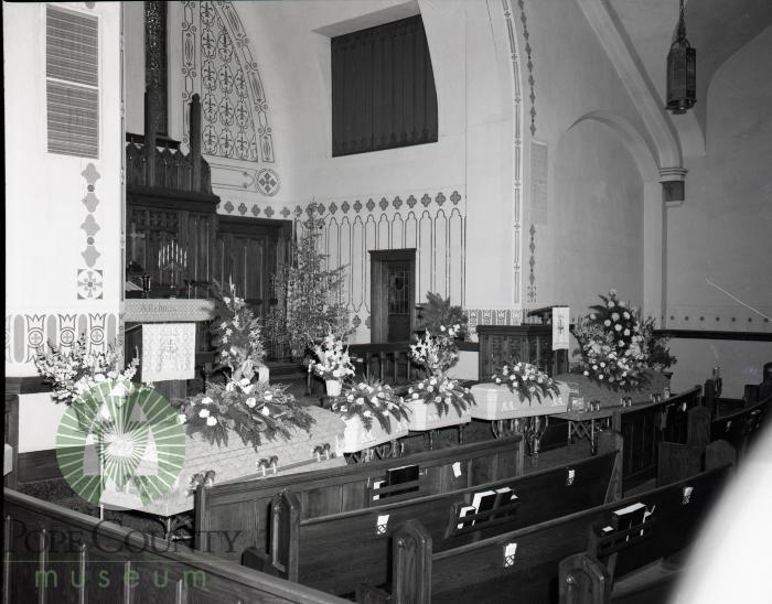 Glenwood Minnesota Lutheran Church funeral. Glenwood, Minnesota