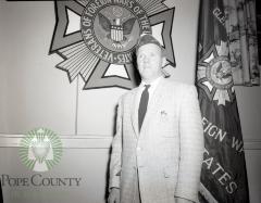 Reuben Wilson District Commander of the Glenwood VFW Post 3815