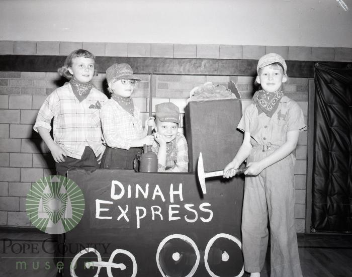 Brownie train. Glenwood, Minnesota