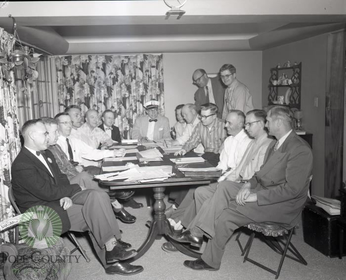 1957 Waterama Committee. Glenwood, Minnesota