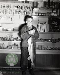 Graham Von Wald holds a 6lb Walleye. Glenwood, Minnesota