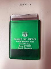 Duane's 66 Advertising Mirror