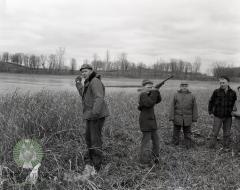 Clay Pigeon shooting. Glenwood, Minnesota 