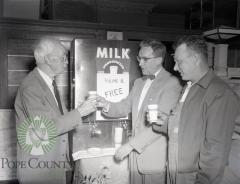 Pope County State Bank salutes the Dairy Industry. Glenwood, Minnesota