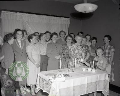 Longtime Register Deputy Edith Rygh is honored. Glenwood, Minnesota