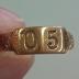 Ruth Waddell's High School Graduation Ring 1905