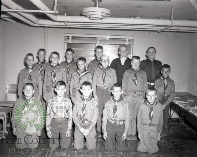 Boy Scouts troop 122. Glenwood, Minnesota