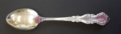 Silver Spoon from 50th Anniversary of Christopher and Friedrika Hanke