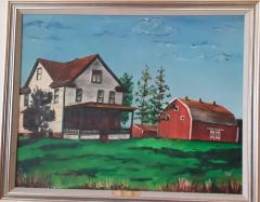 Painting of Hanke Farm