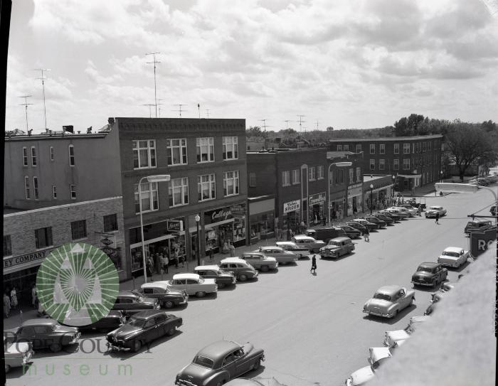 Downtown Glenwood, 1957