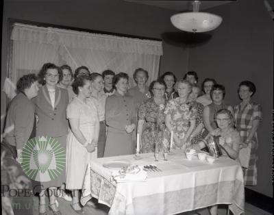 Longtime Register Deputy Edith Rygh is honored. Glenwood, Minnesota