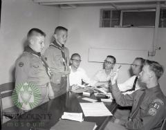 Boy Scouts and board members. Glenwood, Minnesota 