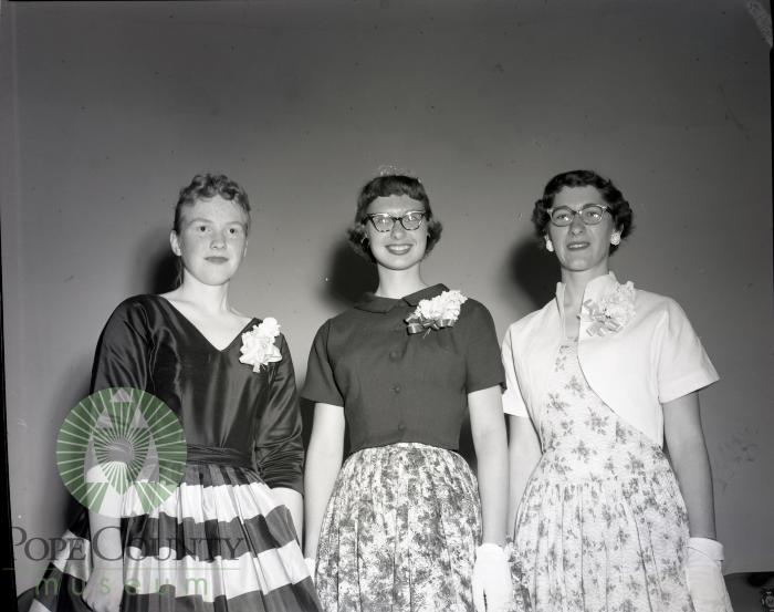 1957 New Pope County Dairy Princess. Glenwood, Minnesota