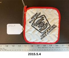 Potholder - Morris Fire Department 125 Anniversary