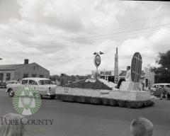 1957 Glenwood Waterama Grand Day Parade. Glenwood, Minnesota