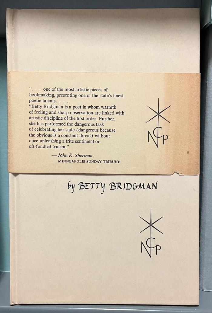 Betty Bridgman Poetry Book