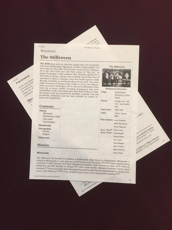 Article about The Stillroven