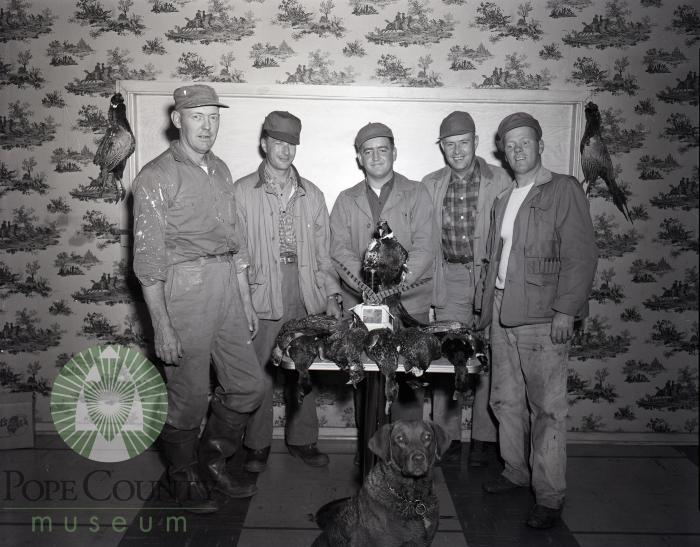 Pheasant Hunters. Glenwood, Minnesota
