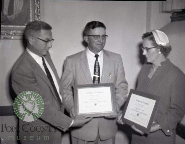 4-H clubs banquet. Glenwood, Minnesota